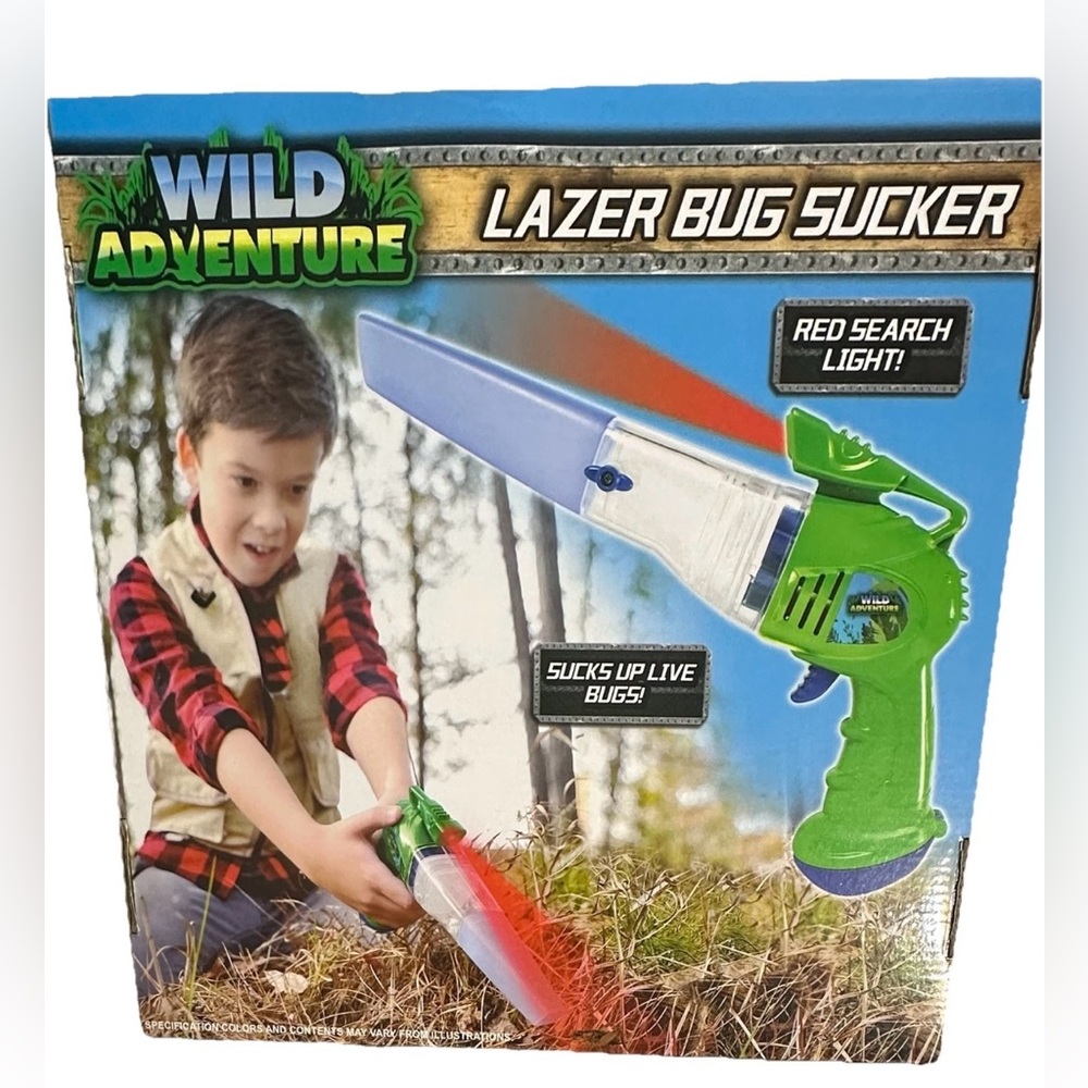 Wild Adventure Laser Bug Sucker. Great Gift For Your Little Bug Explorer.